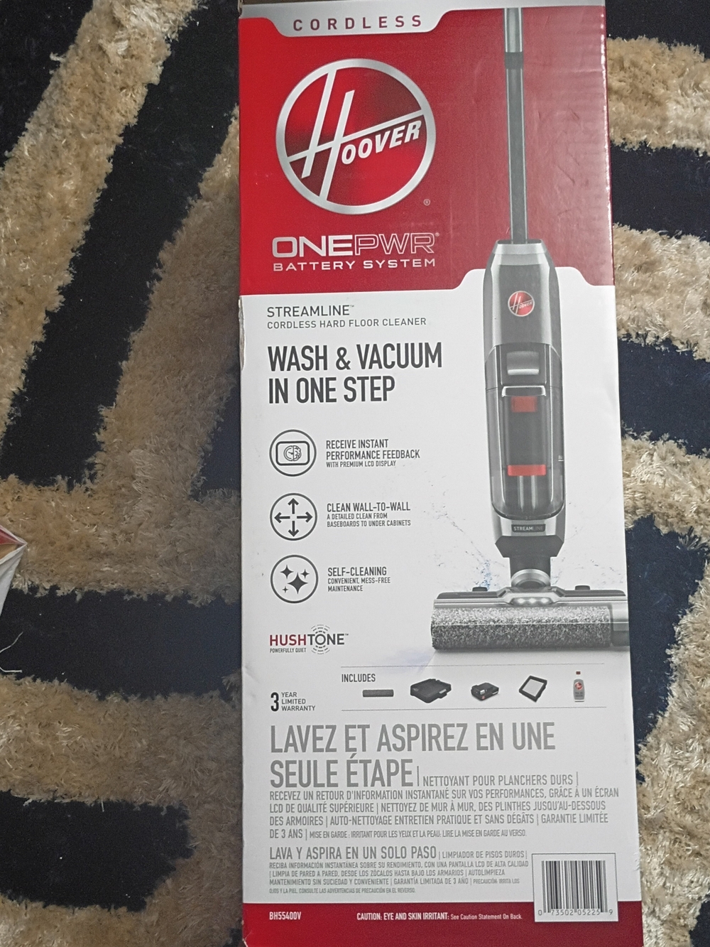 Hoover OnePWR Streamline Cordless Wash & Vacuum - Hardfloor Cleaner